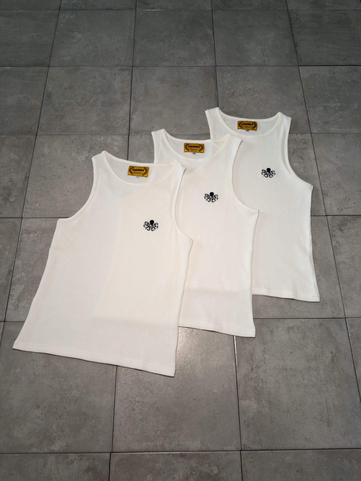 CHUNKY TANK TOP WHITE