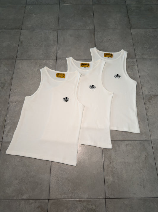 CHUNKY TANK TOP WHITE