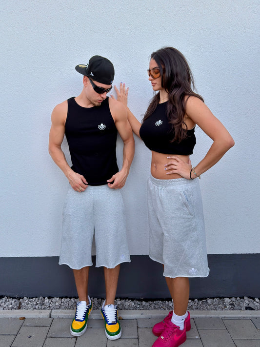 CHUNKY TANK TOP BLACK
