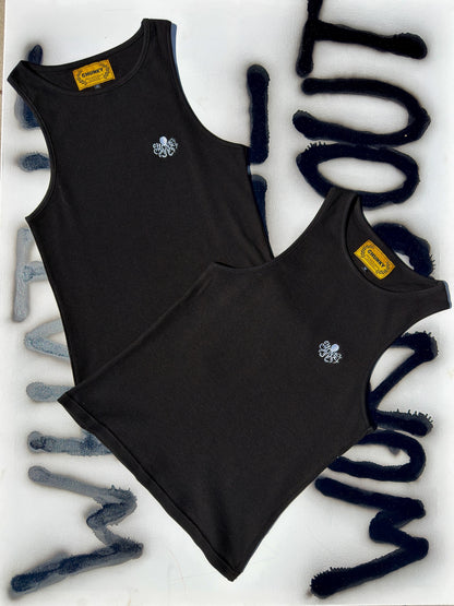 CHUNKY TANK TOP BLACK