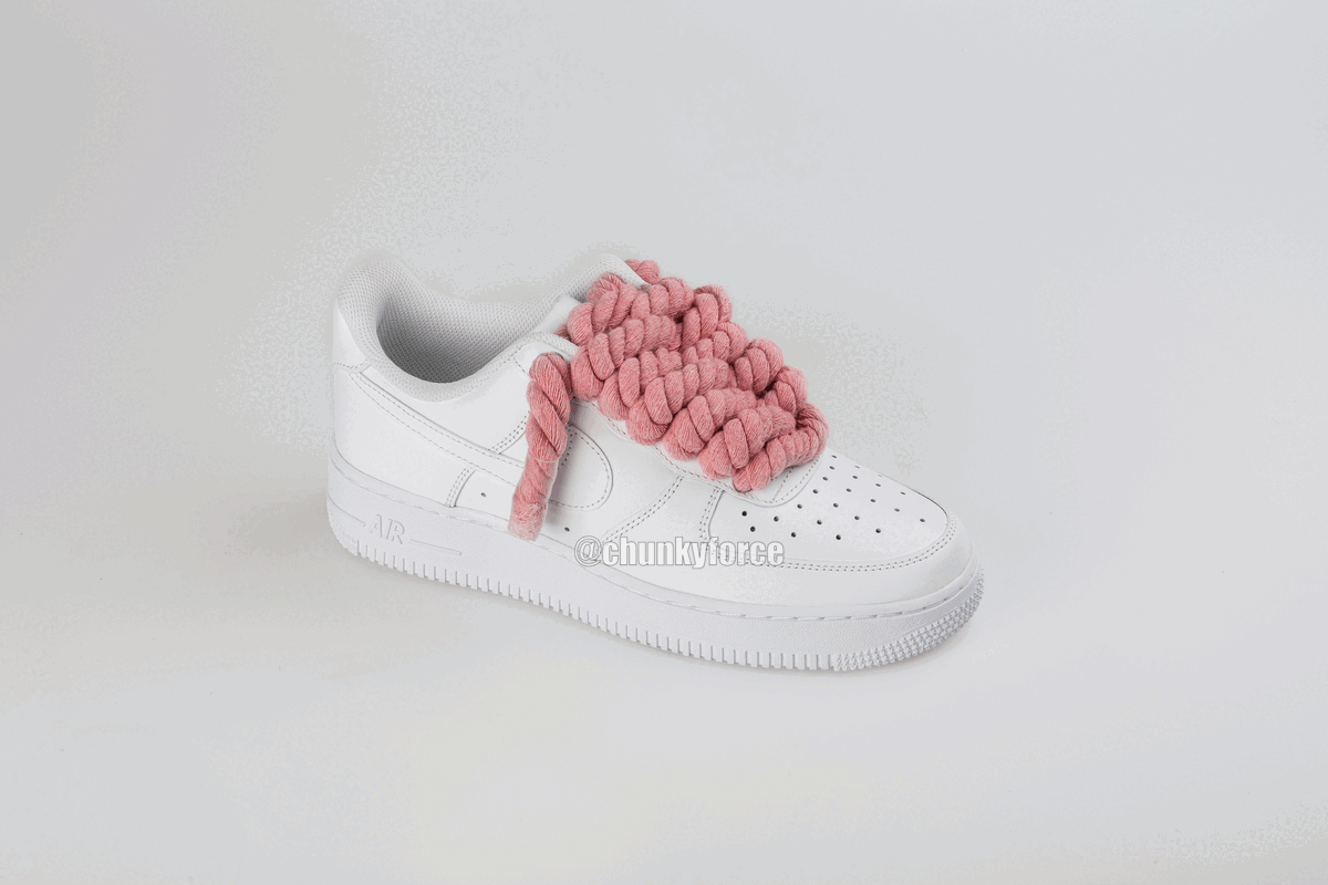 Snow rope laces - AF1 White